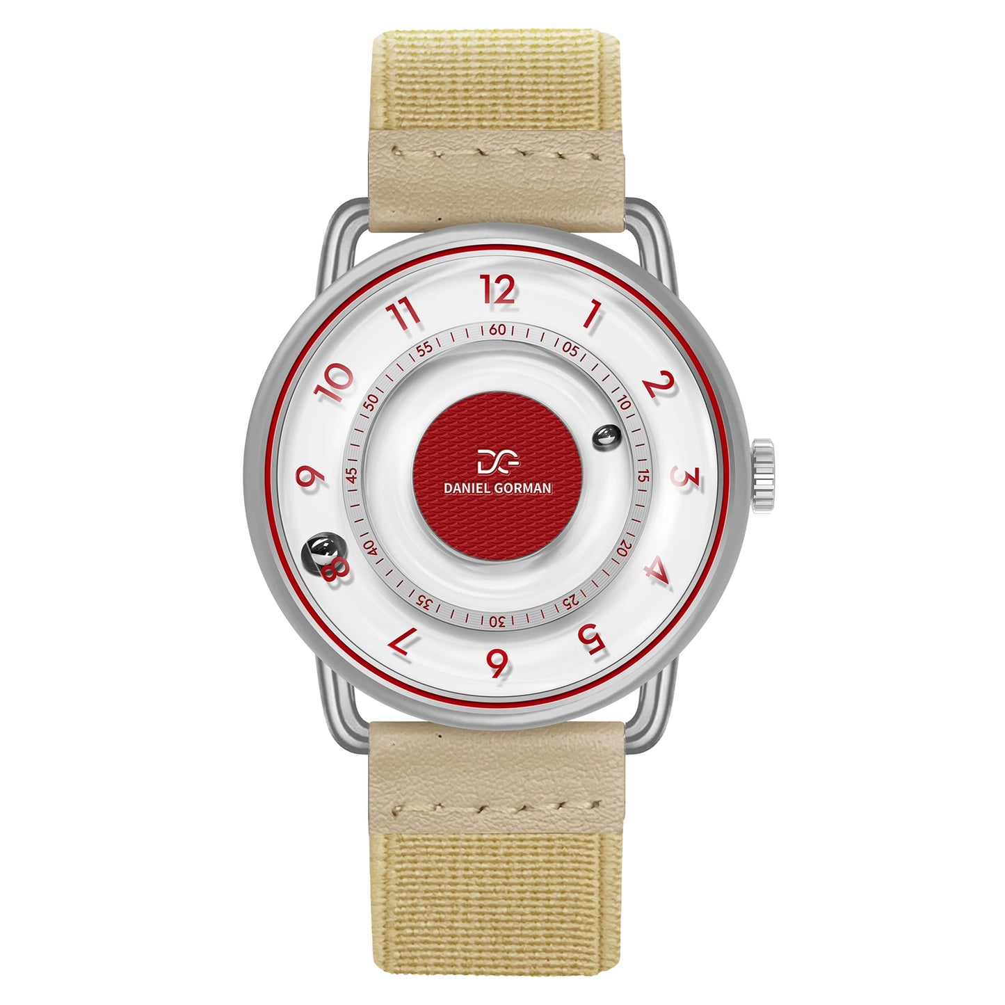 Reloj magnético YK Daniel Gorman del año 2000, modelos Y000 DG-Y000, de cuarzo y cuero genuino, relojes chinos 2026