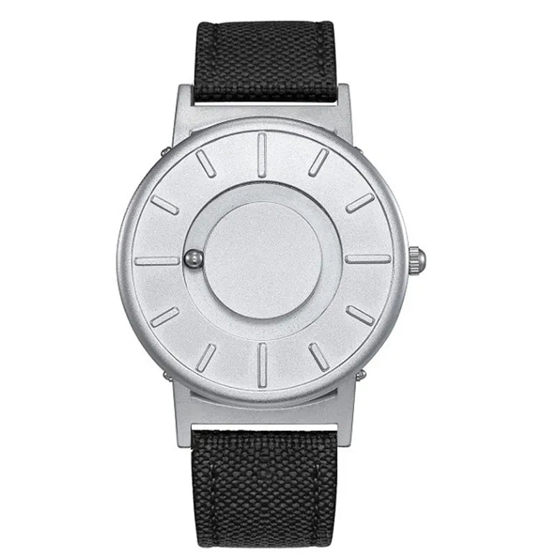 Montre magnétique de boule de marque d'EUTOUR pour les hommes