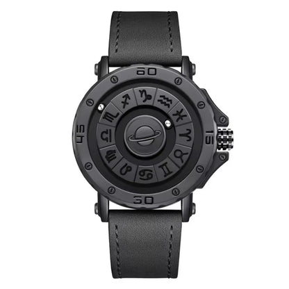 DOM 1733 Magnetic Ball Watch – Constellation Dial – detail view