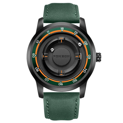 FOXBOX Floating Magnetic Ball Watch – Creative Free-Ball Display – detail view