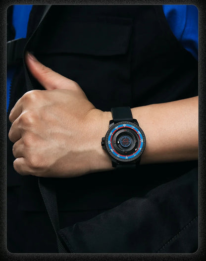 Daniel Gorman DG0221 Magnetic Levitation Watch – Silicone – detail view
