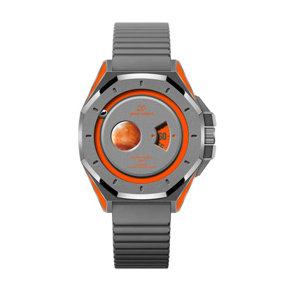 Daniel Gorman 2026 Magnetic Ball Watch – Brass Case & Sapphire Crystal – detail view