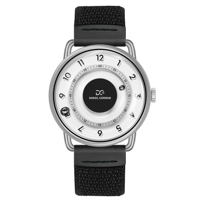 Daniel Gorman Y000 Magnetic Ball Watch – Year 2000 Edition – side view