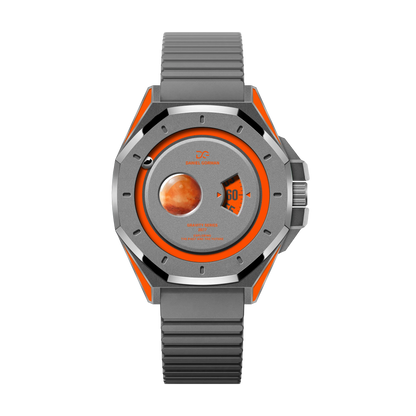 Daniel Gorman 2026 Magnetic Ball Watch – Brass Case & Sapphire Crystal – front view
