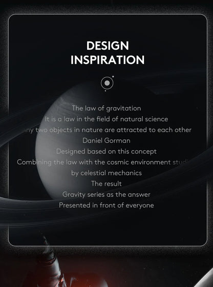 Daniel Gorman DG0221 Magnetic Levitation Watch – Silicone – detail view