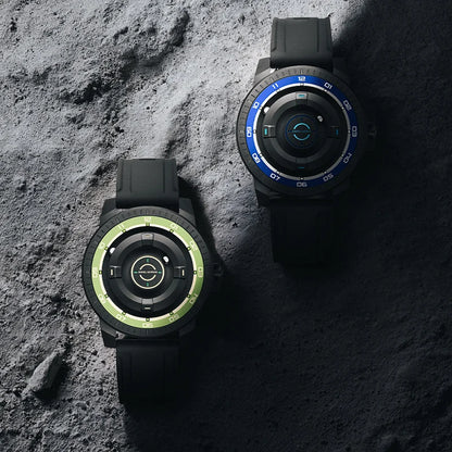 Daniel Gorman DG0221 Magnetic Levitation Watch – Silicone – on wrist