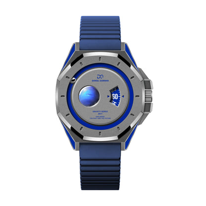 Daniel Gorman 2026 Magnetic Ball Watch – Brass Case & Sapphire Crystal – side view
