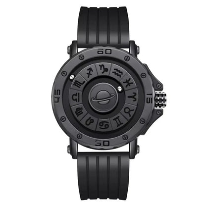 DOM 1733 Magnetic Ball Watch – Constellation Dial – detail view