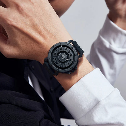 DOM 1733 Magnetic Ball Watch – Constellation Dial – on wrist