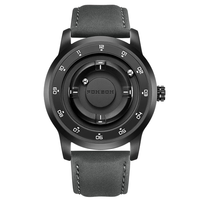 FOXBOX Floating Magnetic Ball Watch – Creative Free-Ball Display – detail view