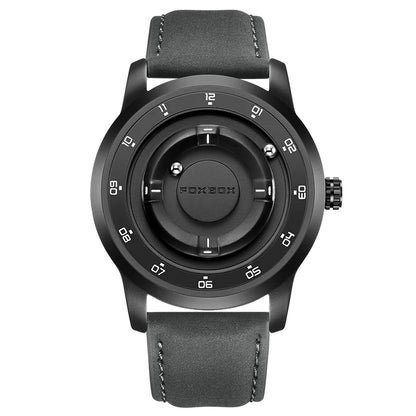 FOXBOX Floating Magnetic Ball Watch – Creative Free-Ball Display – detail view