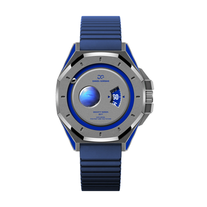 Daniel Gorman 2026 Magnetic Ball Watch – Brass Case & Sapphire Crystal – detail view
