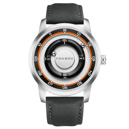 FOXBOX Floating Magnetic Ball Watch – Creative Free-Ball Display – detail view