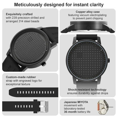 EUTOUR 2025 Magnetic Ball Watch – Casual Fashion Men's – on wrist