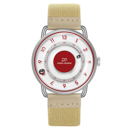Daniel Gorman Y000 Magnetic Ball Watch – Year 2000 Edition – detail view