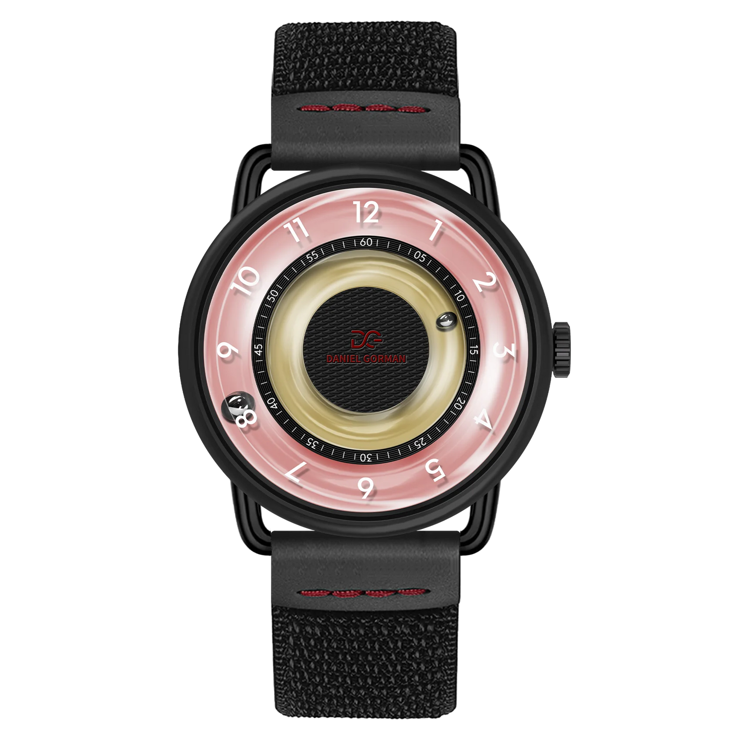 YK Daniel Gorman Year 2000 Magnetic Watch Y000 Models DG-Y000 Genuine Leather Quartz Chinese Watches 2026