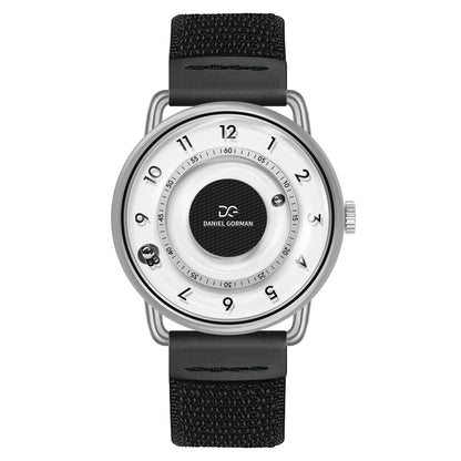 Daniel Gorman Y000 Magnetic Ball Watch – Year 2000 Edition – detail view