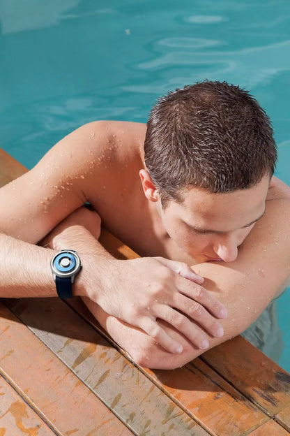 EUTOUR E024 Magnetic Ball Watch – 5 ATM Waterproof – detail view
