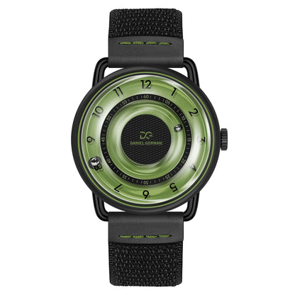 Daniel Gorman Y000 Magnetic Ball Watch – Year 2000 Edition – detail view