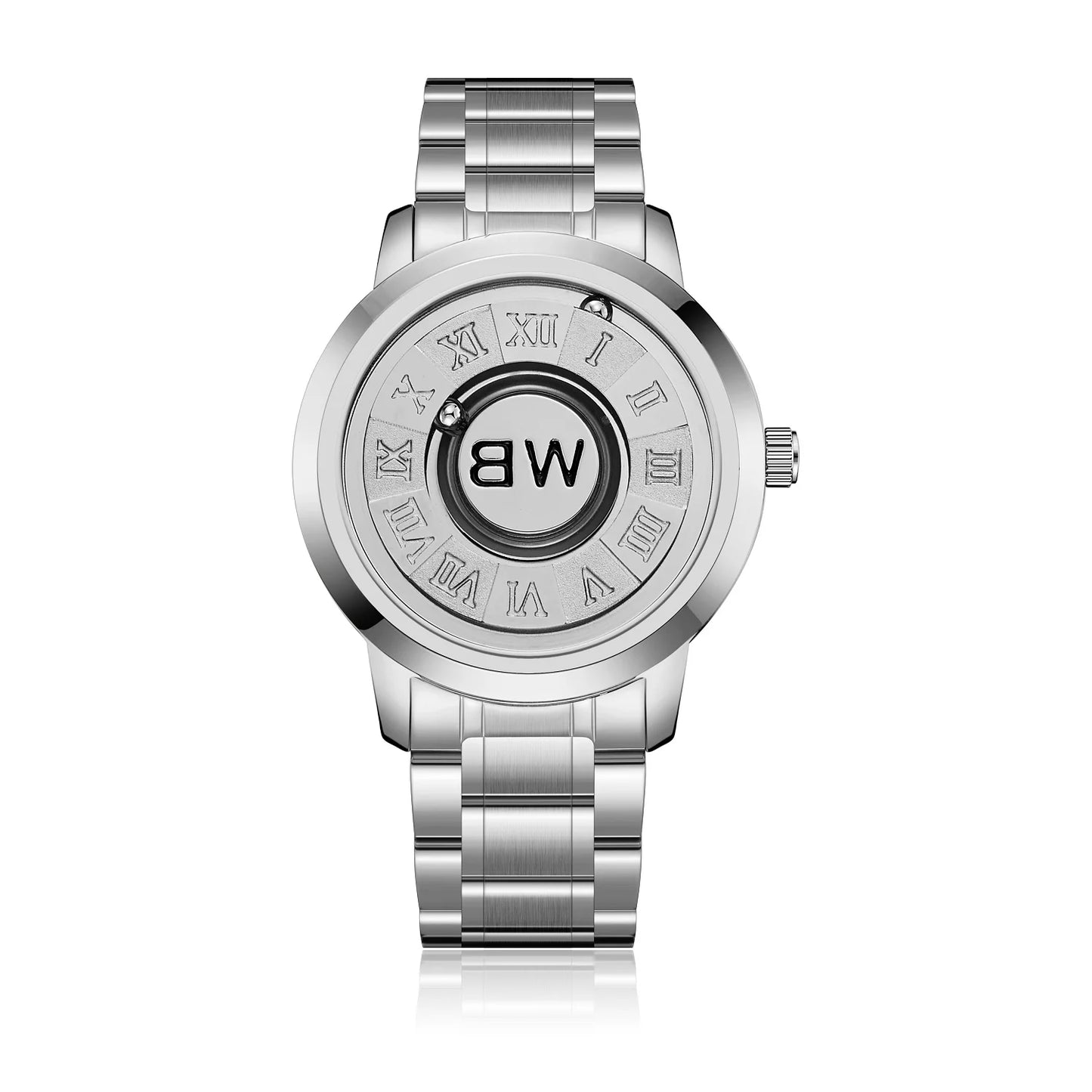 2025 Luxury Watch Men Creative Scrolling Pointer Magnetic Force Sport Watches Men quartz Chronograph Man Clock Relogio Masculino