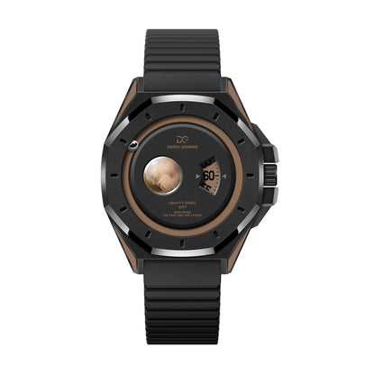 Daniel Gorman 2026 Magnetic Ball Watch – Brass Case & Sapphire Crystal – on wrist