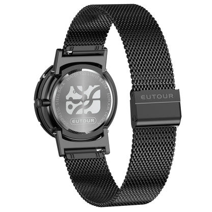 EUTOUR 2025 Magnetic Watch – Digital Men's – dial close-up