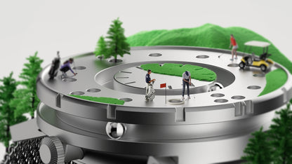 EUTOUR 2025 Magnetic Watch – Digital Men's – detail view