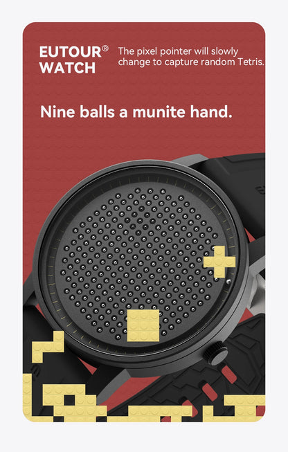 EUTOUR 2025 Magnetic Ball Watch – Casual Fashion Men's – detail view