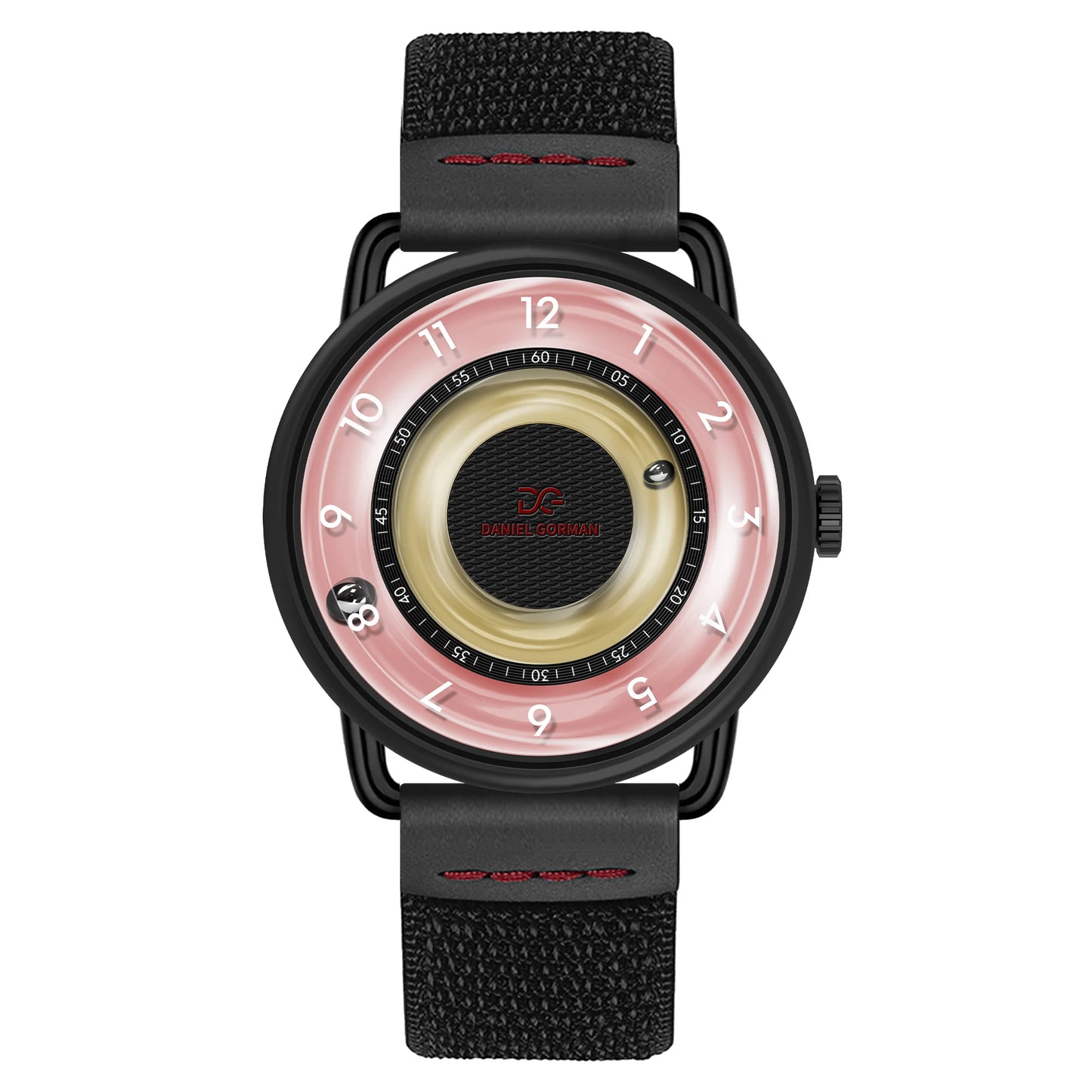 YK Daniel Gorman Year 2000 Magnetic Watch Y000 Models DG-Y000 Genuine Leather Quartz Chinese Watches 2026