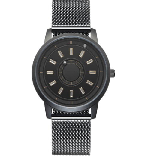 Magnetic Ball Watch - National Style - E040E net steel belt