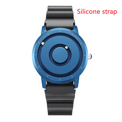 Simple & Stylish Magnetic Ball Watch – Clean Minimalist Design – detail view