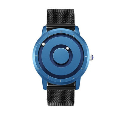 Simple & Stylish Magnetic Ball Watch – Clean Minimalist Design – front view