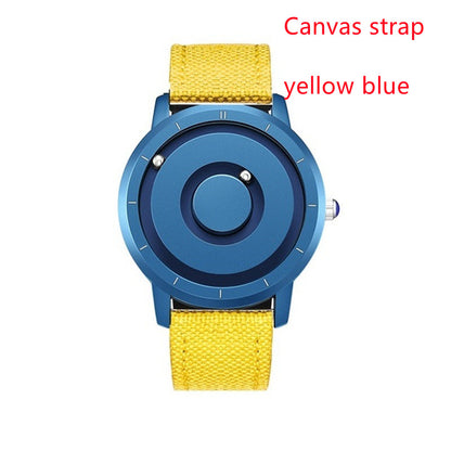 Simple & Stylish Magnetic Ball Watch – Clean Minimalist Design – on wrist