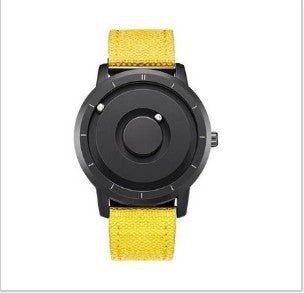 EUTOUR Sports Magnetic Ball Watch – Alloy Steel – detail view