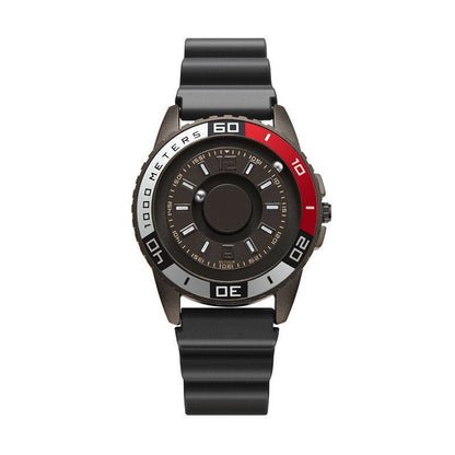 EUTOUR Sports Magnetic Ball Watch – Alloy Steel – front view