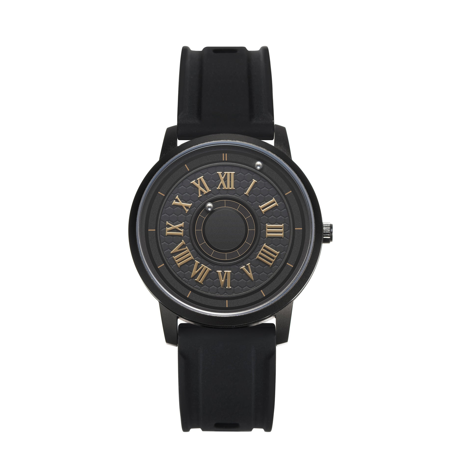 Magnetic Ball Watch – Heritage National Style – detail view