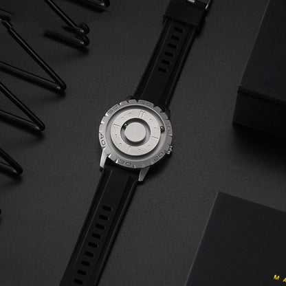 Celestial Magnetic Ball Watch – Suspension Display – dial close-up