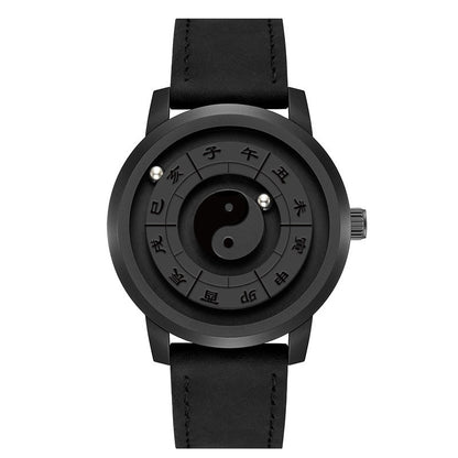 Sundial Taiji Magnetic Ball Watch – Dual Ball Premium – detail view
